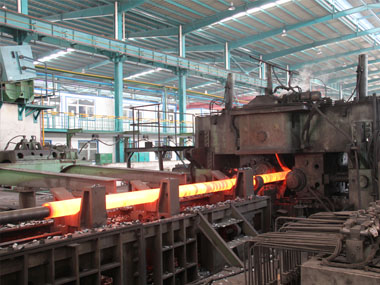 芜湖无缝钢管厂家生产线